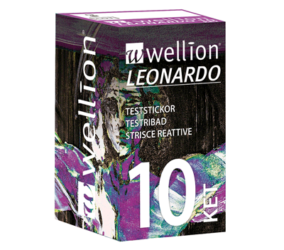 Wellion GALILEO Keton-Teststreifen Verpackung